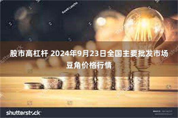 股市高杠杆 2024年9月23日全国主要批发市场豆角价格行情